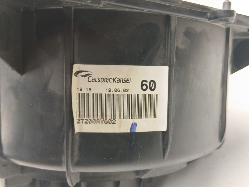 Recambio de motor calefaccion para nissan primera (p12) 2.2 di referencia OEM IAM 27210AV602  