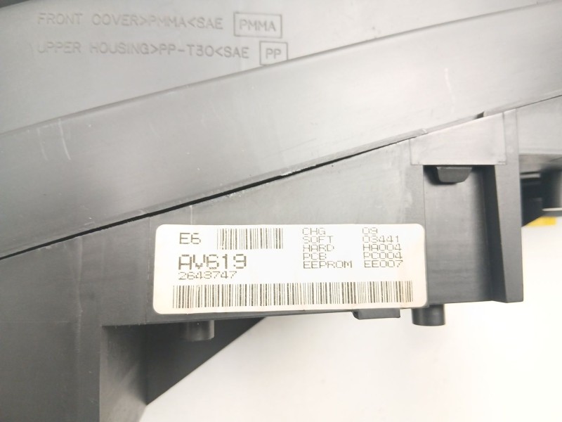 Recambio de cuadro instrumentos para nissan primera (p12) 2.2 di referencia OEM IAM 24810AV619  