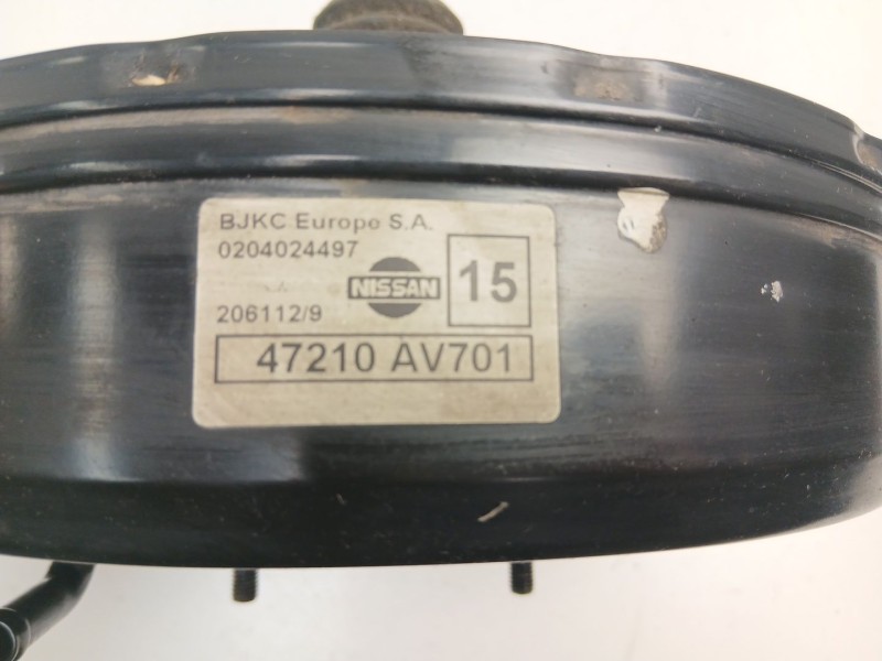 Recambio de servofreno para nissan primera (p12) 2.2 di referencia OEM IAM 47210AV701  