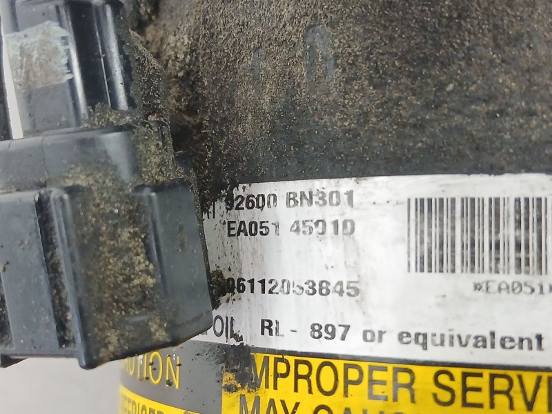 Recambio de compresor aire acondicionado para nissan primera (p12) 2.2 di referencia OEM IAM 92600BN301  