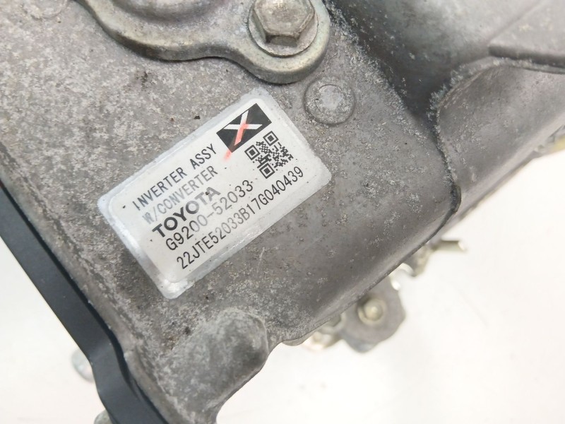 Recambio de conversor (hybrid) para toyota yaris (_p13_) 1.5 hybrid (nhp130_) referencia OEM IAM G920052033  