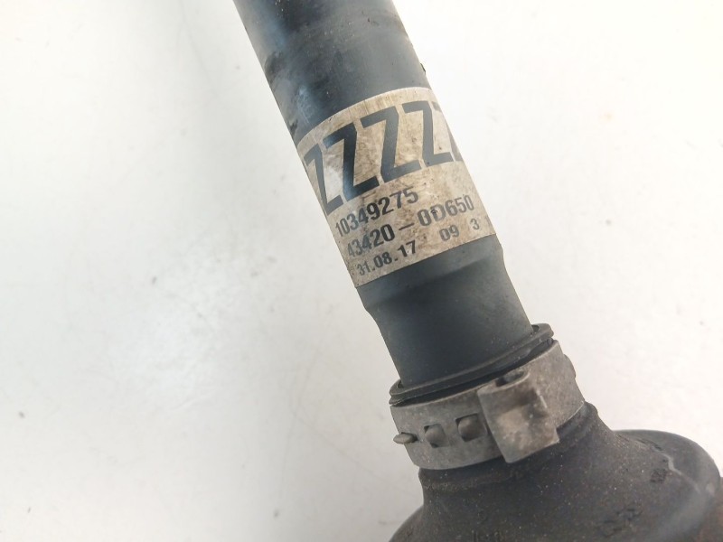 Recambio de transmision delantera izquierda para toyota yaris (_p13_) 1.5 hybrid (nhp130_) referencia OEM IAM 434200D650  