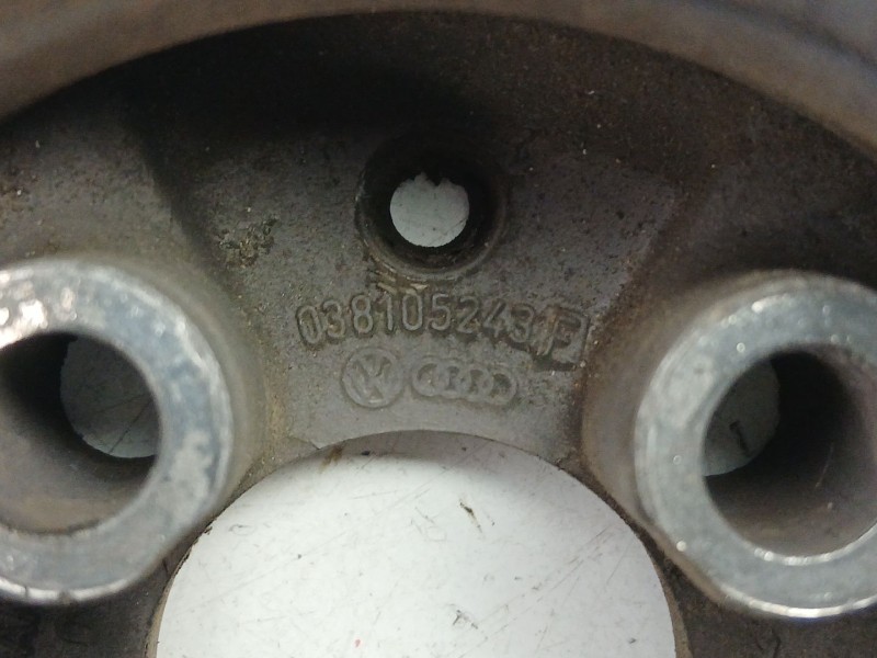 Recambio de polea cigueñal para volkswagen passat b5 (3b2) 1.9 tdi referencia OEM IAM 038105243F  