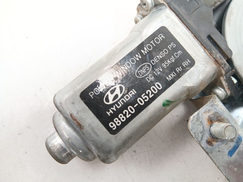 Recambio de elevalunas trasero derecho para hyundai atos (mx) 1.1 referencia OEM IAM 9882005200  