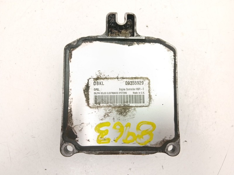 Recambio de centralita para opel astra g hatchback (t98) 1.6 16v (f08, f48) referencia OEM IAM 9355929  