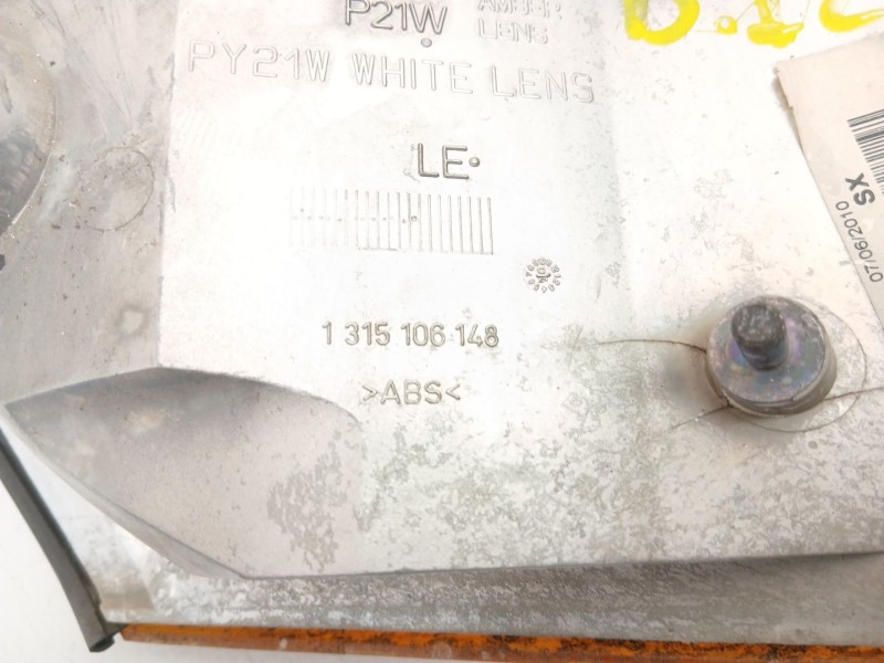 Recambio de piloto delantero izquierdo para iveco daily iii furgoneta 29 l 11 v referencia OEM IAM 500320426 1315106148 