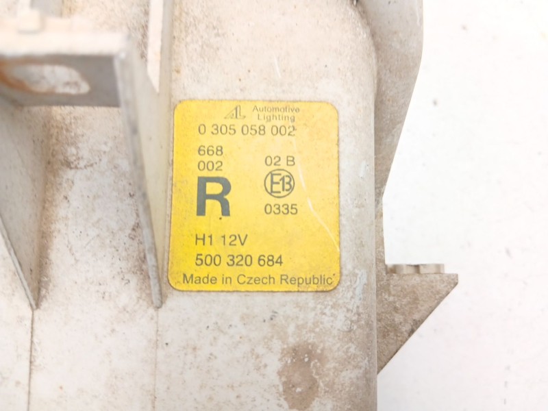 Recambio de antiniebla derecho para iveco daily iii furgoneta 29 l 11 v referencia OEM IAM 500320684 0305058002 