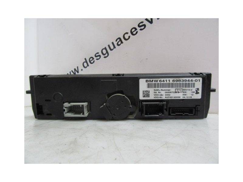 Recambio de mandos calefaccion : bmw 320 : 2.0 td e90 (163,15cv) [2006] para bmw  320 2.0 td e90 referencia OEM IAM BMW641169839