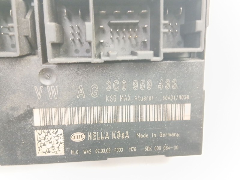 Recambio de modulo electronico para volkswagen passat b6 (3c2) 2.0 fsi referencia OEM IAM 3C0959433  