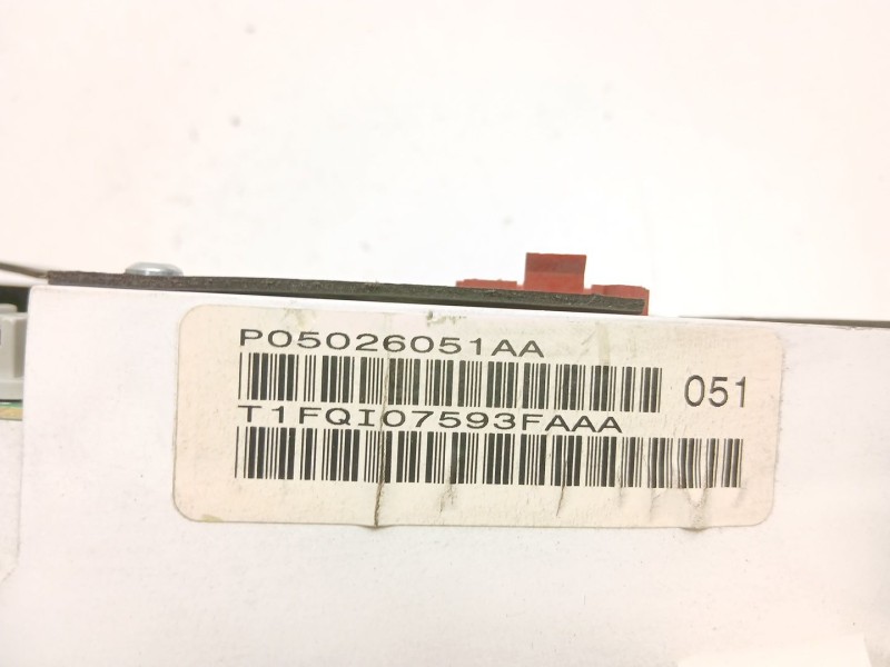 Recambio de cuadro instrumentos para chrysler stratus (ja) 2.0 16v referencia OEM IAM 5026051AA  P05026051AA