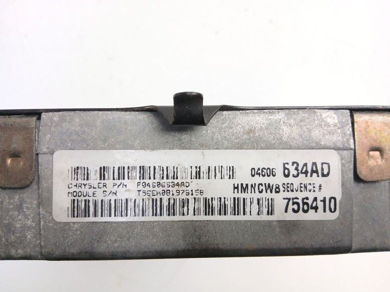 Recambio de centralita para chrysler stratus (ja) 2.0 16v referencia OEM IAM 4606634AD  04606634AD