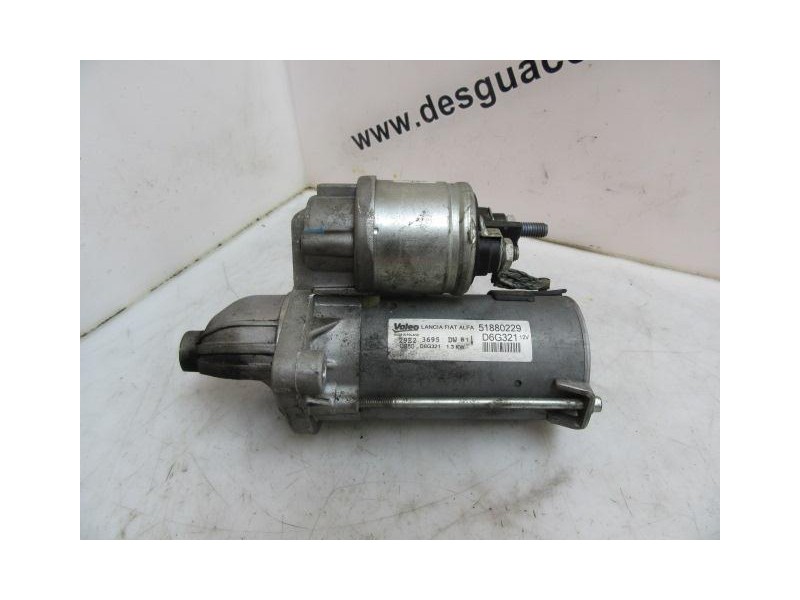 Recambio de motor arranque : fiat punto : 1.3 td [2012] para fiat punto 1.3 td referencia OEM IAM 51880229  