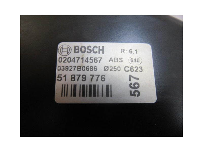 Recambio de servofreno : fiat punto : 1.3 td [2012] para fiat punto 1.3 td referencia OEM IAM 0204714567  