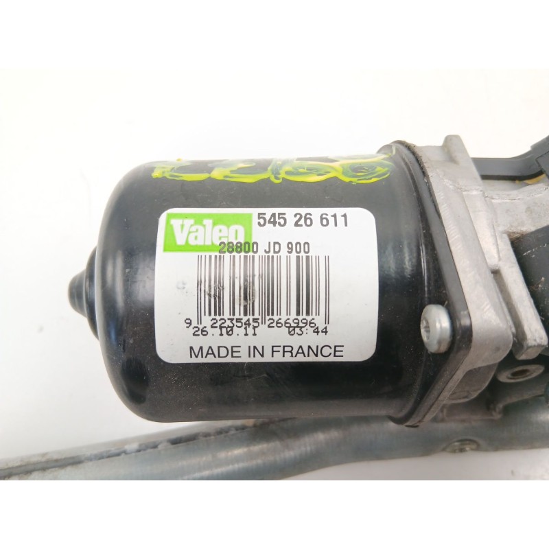 Recambio de motor limpia delantero para nissan qashqai i (j10, nj10) 1.6 referencia OEM IAM 28800JD900  54526611