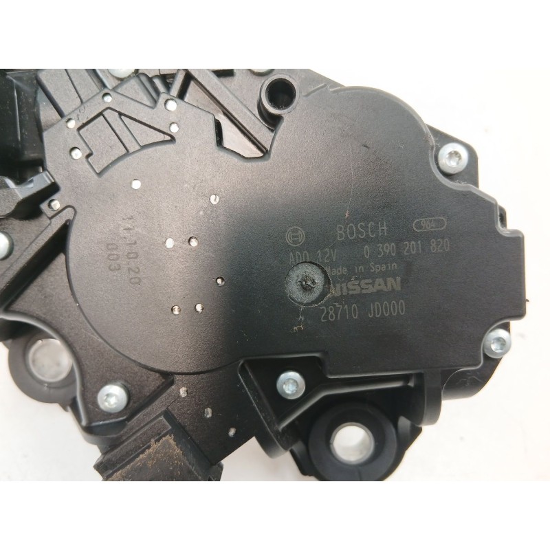Recambio de motor limpia trasero para nissan qashqai i (j10, nj10) 1.6 referencia OEM IAM 28710JD000 0390201820 