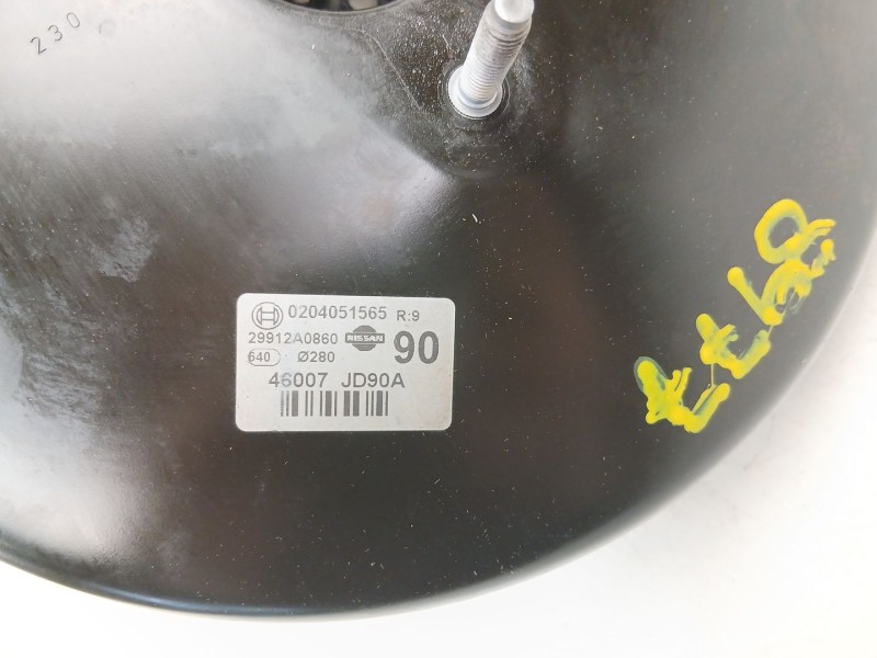 Recambio de servofreno para nissan qashqai i (j10, nj10) 1.6 referencia OEM IAM 46007JD90A 0204051565 