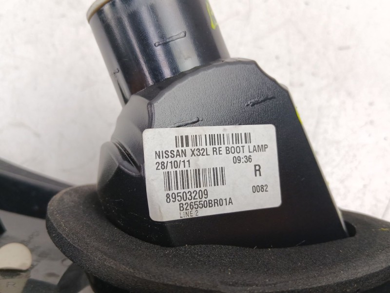 Recambio de piloto porton derecho para nissan qashqai i (j10, nj10) 1.6 referencia OEM IAM 26550BR01A  