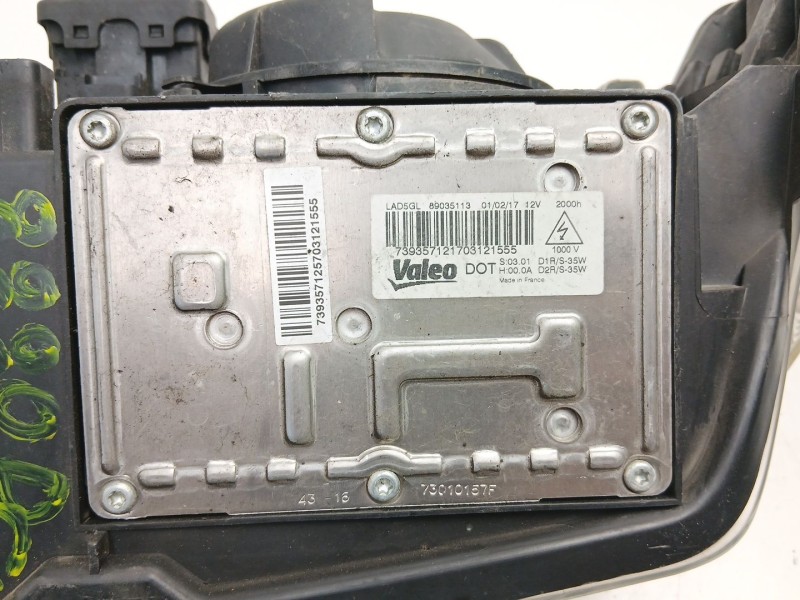 Recambio de faro derecho para renault laguna ii (bg0/1_) 2.2 dci (bg0f) referencia OEM IAM 8200163324  