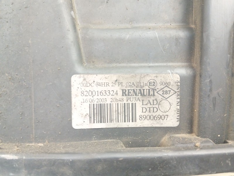 Recambio de faro derecho para renault laguna ii (bg0/1_) 2.2 dci (bg0f) referencia OEM IAM 8200163324  