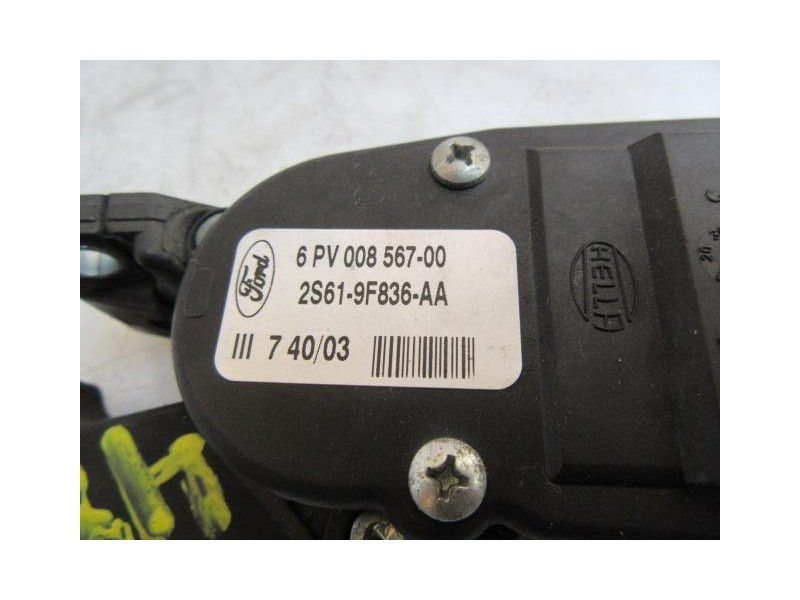 Recambio de potenciómetro aceleración : ford fusion : 1.6 g /fyjb (100,61cv) [2004] para ford fusion 1.6 g /fyjb referencia OEM 