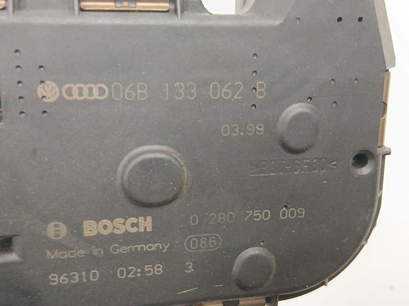 Recambio de caja mariposa para audi a4 b5 (8d2) 1.8 t referencia OEM IAM 06B133062B 0280750009 