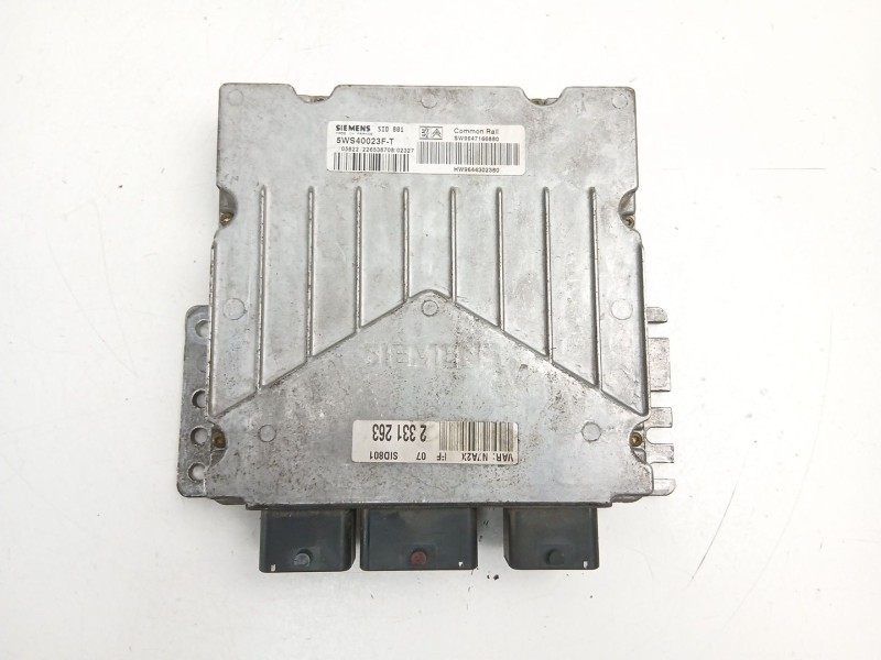 Recambio de centralita para citroën xsara (n1) 2.0 hdi 90 referencia OEM IAM 9647166880 5WS40023F 9644302380