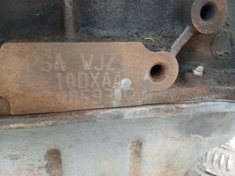 Recambio de motor diesel para peugeot 206 hatchback (2a/c) 1.9 d referencia OEM IAM WJZ  