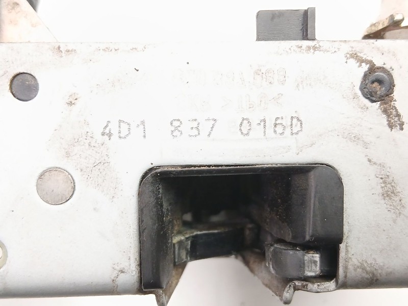 Recambio de cerradura puerta delantera derecha para audi a4 b5 (8d2) 1.8 t referencia OEM IAM 4D1837016D  