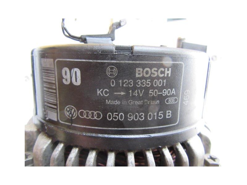Recambio de alternador : audi 80 : 2.0 g -abk [1994] para audi  80 2.0 g -abk referencia OEM IAM 0123335001  