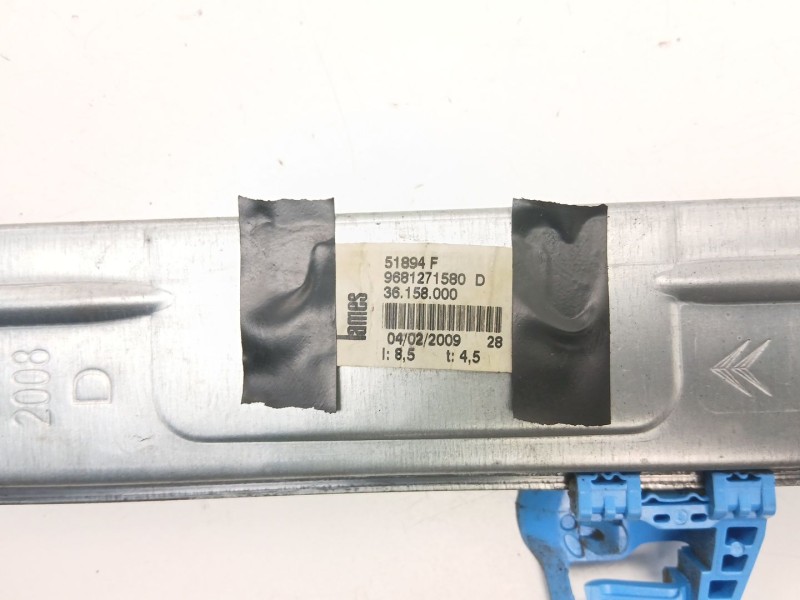 Recambio de elevalunas delantero izquierdo para citroën c3 picasso (sh_) 1.6 hdi referencia OEM IAM 9681271580  