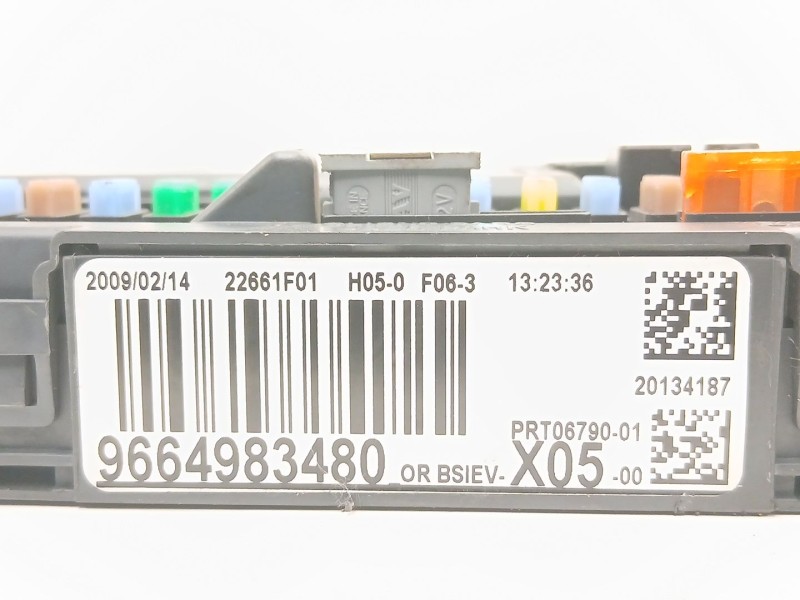 Recambio de bsi para citroën c3 picasso (sh_) 1.6 hdi referencia OEM IAM 9664983480  