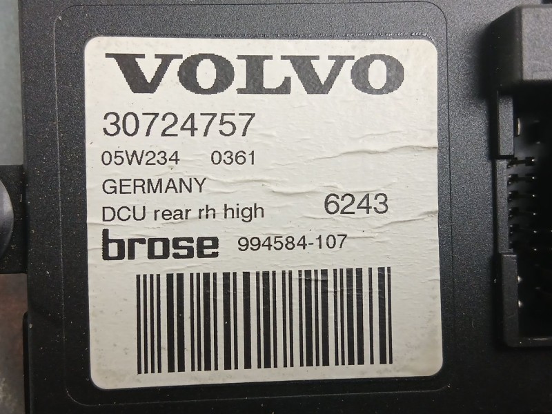Recambio de elevalunas trasero derecho para volvo s40 ii (544) 2.0 d referencia OEM IAM 8679083  30724757