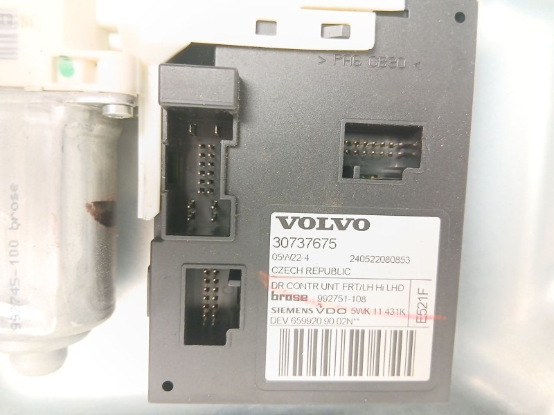 Recambio de elevalunas delantero izquierdo para volvo s40 ii (544) 2.0 d referencia OEM IAM 8679080  30737675
