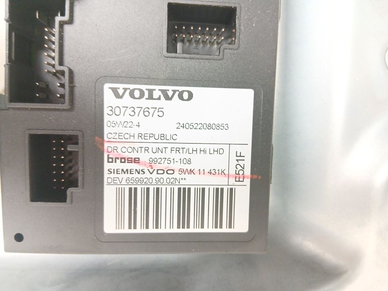 Recambio de elevalunas delantero izquierdo para volvo s40 ii (544) 2.0 d referencia OEM IAM 8679080  30737675