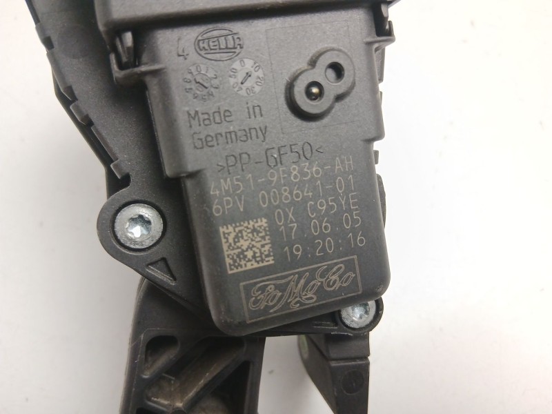 Recambio de potenciometro aceleracion para volvo s40 ii (544) 2.0 d referencia OEM IAM 4M519F836AH 6PV00864101 