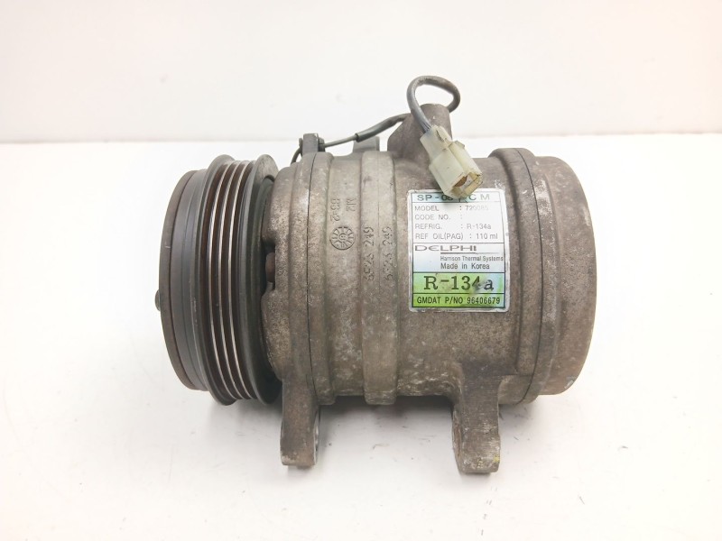 Recambio de compresor aire acondicionado para chevrolet matiz (m200, m250) 1.0 referencia OEM IAM 96406679  