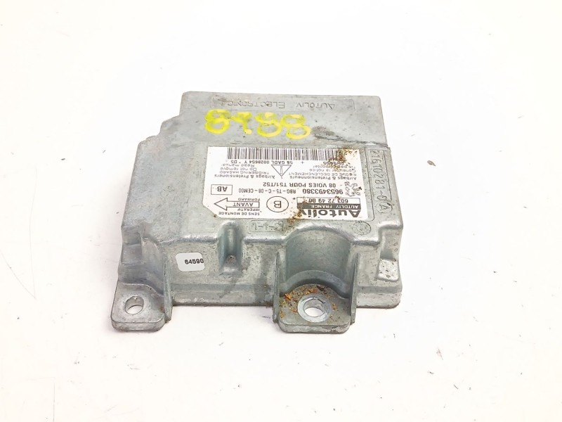 Recambio de centralita airbag para peugeot 307 break (3e) 1.6 16v referencia OEM IAM 9653493380 603724900 