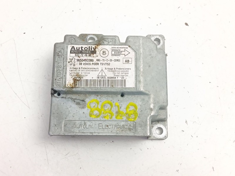 Recambio de centralita airbag para peugeot 307 break (3e) 1.6 16v referencia OEM IAM 9653493380 603724900 
