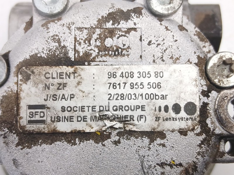 Recambio de bomba direccion para peugeot 406 (8b) 2.0 hdi 110 referencia OEM IAM 9640830580  