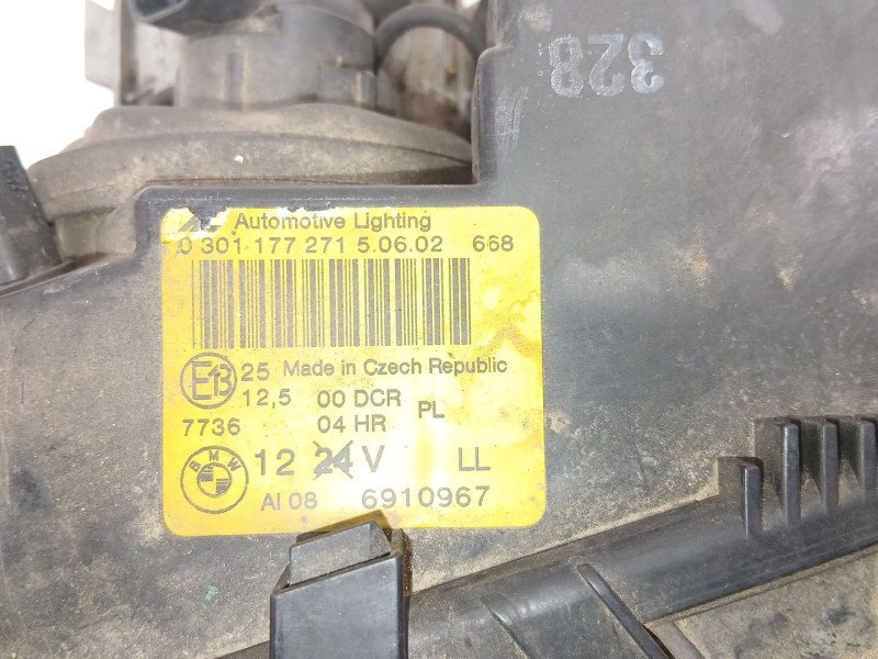 Recambio de faro izquierdo para bmw 3 (e46) 320 d referencia OEM IAM 6910967 0301177271 