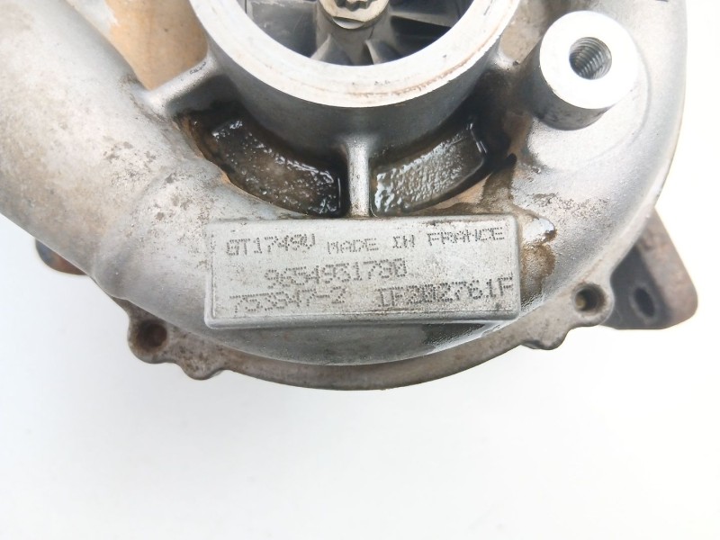 Recambio de turbo para volvo s40 ii (544) 2.0 d referencia OEM IAM 9654931780 GT1749V 