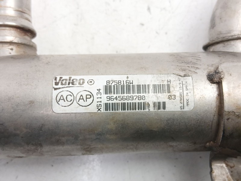 Recambio de enfriador egr para volvo s40 ii (544) 2.0 d referencia OEM IAM 9645689780  