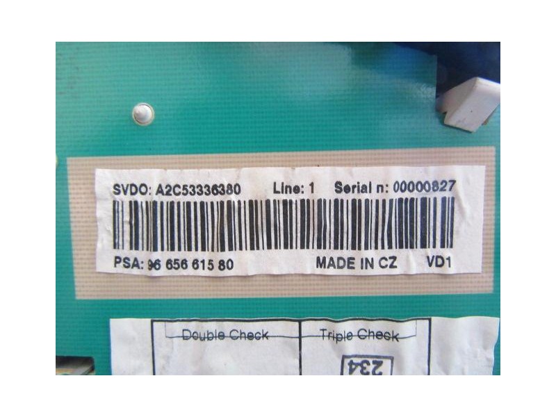 Recambio de cuadro instrumentos : peugeot 207 : 1.4 hdi [2008] para peugeot 207 1.4 hdi referencia OEM IAM 9665661580  