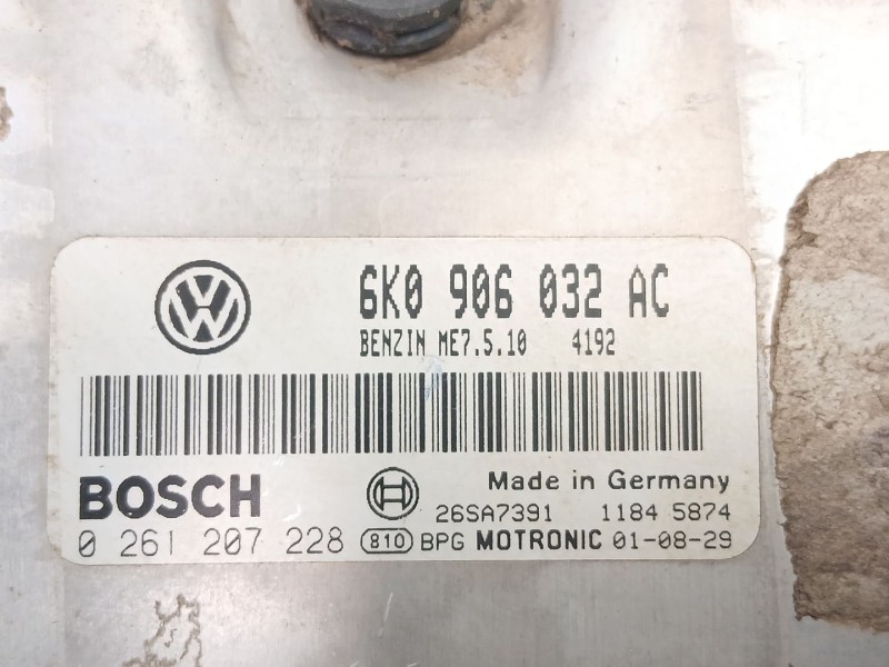 Recambio de centralita para seat ibiza ii (6k1) 1.4 i referencia OEM IAM 6K0906032AC 0261207228 