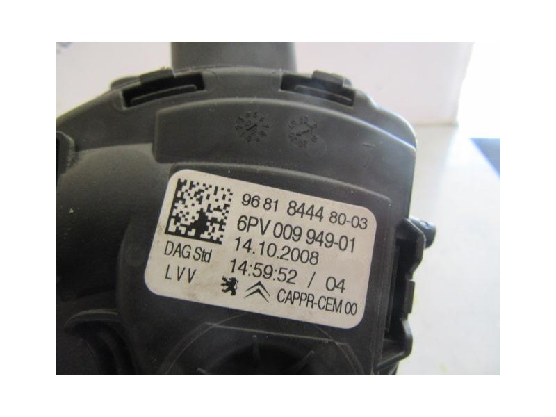 Recambio de potenciómetro aceleración : peugeot 207 : 1.4 hdi [2008] para peugeot 207 1.4 hdi referencia OEM IAM 9681844480-03  