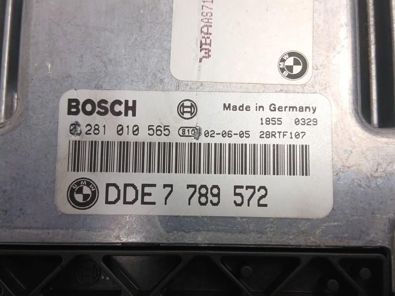 Recambio de centralita para bmw 3 (e46) 320 d referencia OEM IAM 7789572 0281010565 