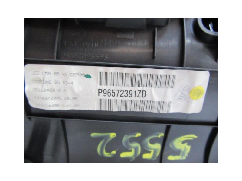 Recambio de cuadro instrumentos : citroen c 4 : 1.6 g (108,77cv) [2005] para citroen c 4 1.6 g referencia OEM IAM 28112357-9  