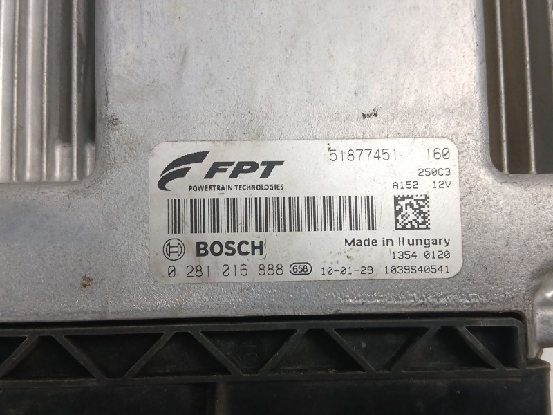 Recambio de centralita para fiat ducato furgoneta (250_) 160 multijet 3,0 d referencia OEM IAM 51877451 0281016888 