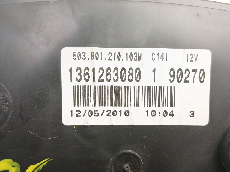 Recambio de cuadro instrumentos para fiat ducato furgoneta (250_) 160 multijet 3,0 d referencia OEM IAM 1361263080  