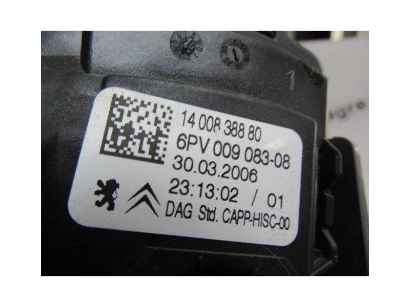 Recambio de potenciómetro aceleración : fiat ulysse : 2.2 jtd jtd-4hw-128cv monovolumen 5p [2006] para fiat ulysse 2.2 jtd jtd-4